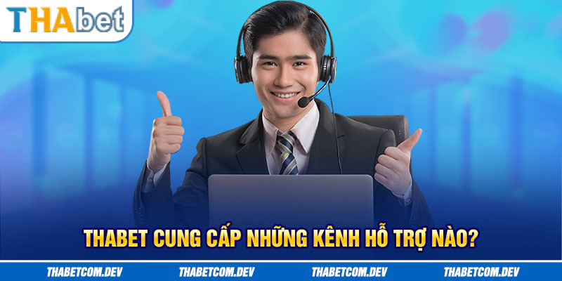 Thabet cung cấp những kênh hỗ trợ nào?