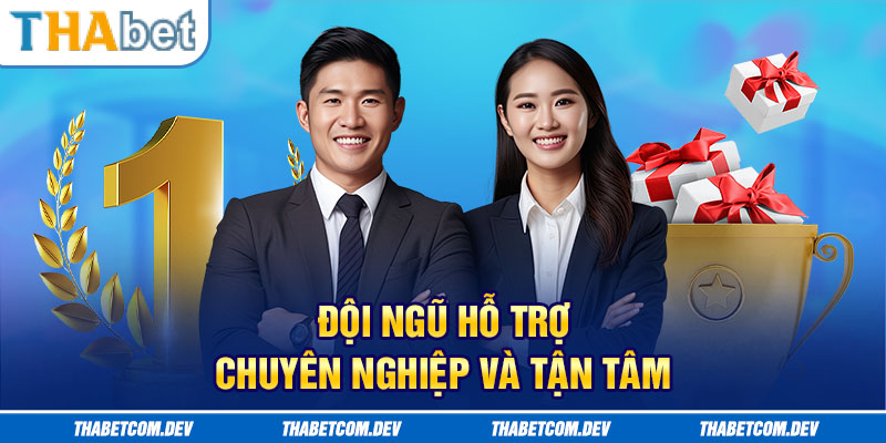 Đội ngũ hỗ trợ chuyên môn cao, sẵn sàng giải quyết vấn đề