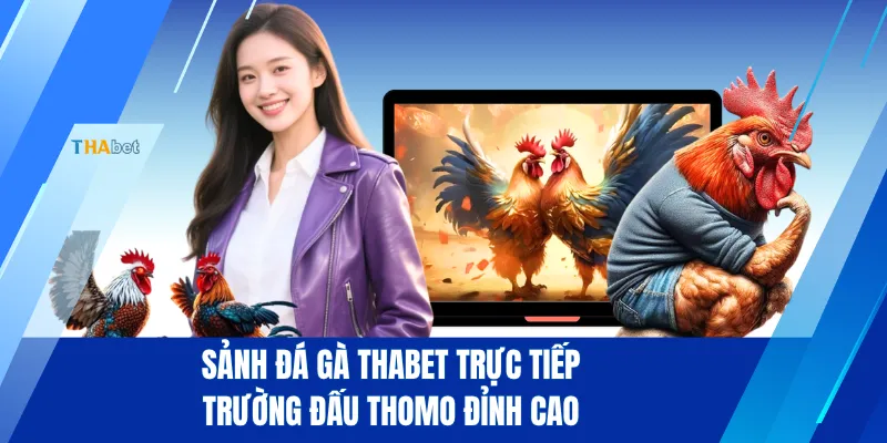 Sảnh đá gà THABET trực tiếp trường đấu Thomo đỉnh cao